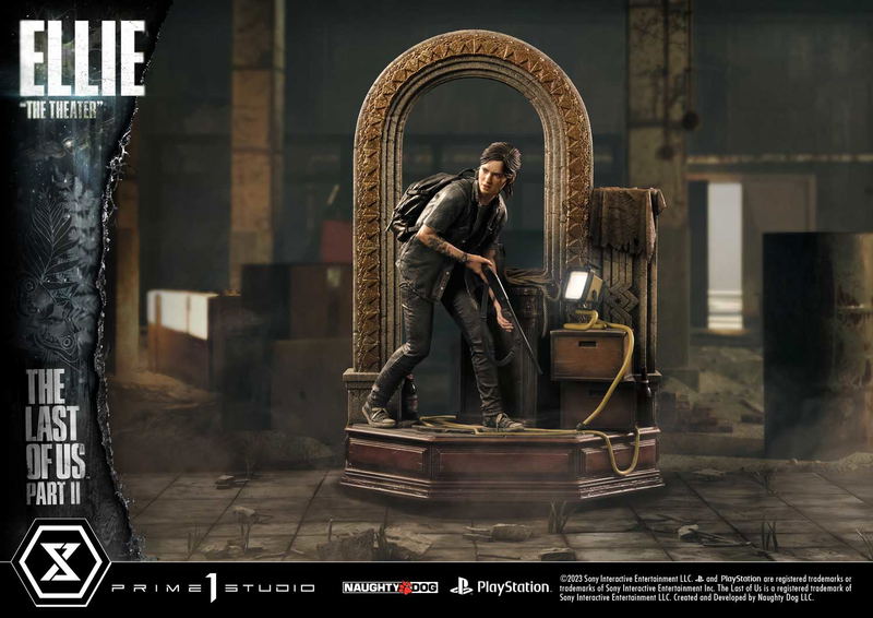 Ultimate Premium Masterline The Last of Us Part II 1/4 Scale Statue: Ellie The Theater image 45