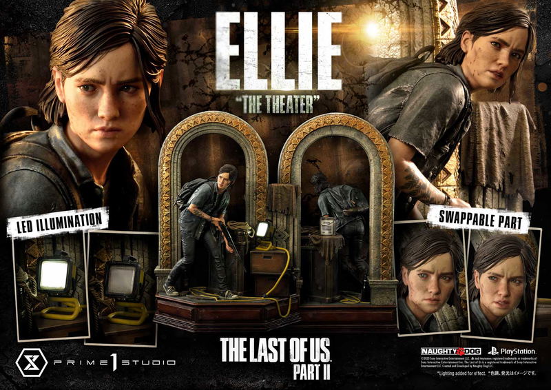Ultimate Premium Masterline The Last of Us Part II 1/4 Scale Statue: Ellie The Theater image 78