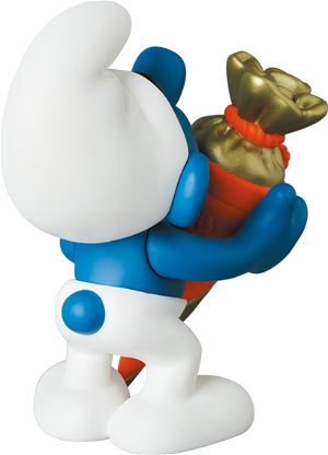 Ultra Detail Figure The Smurfs Series 1 Smurf with Surprise Cone