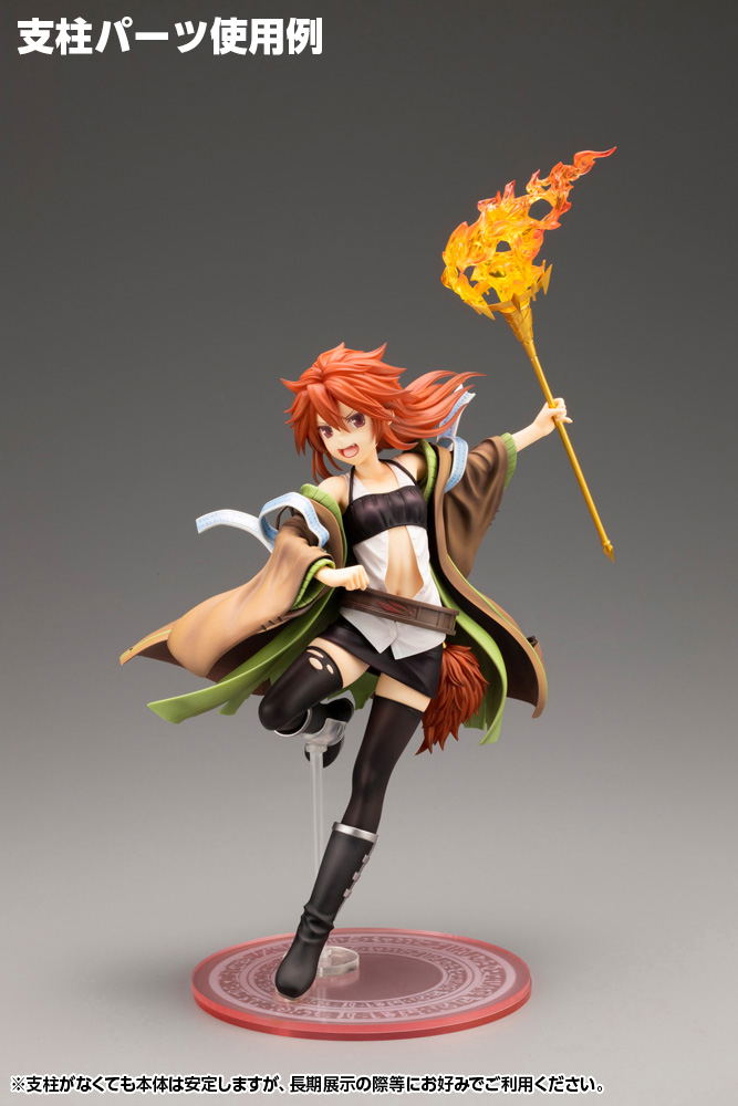 Yu-Gi-Oh! 1/7 Scale Pre-Painted Figure: OCG Duel Monsters Hiita the Fire Charmer/Yu-Gi-Oh! Card Game image 16