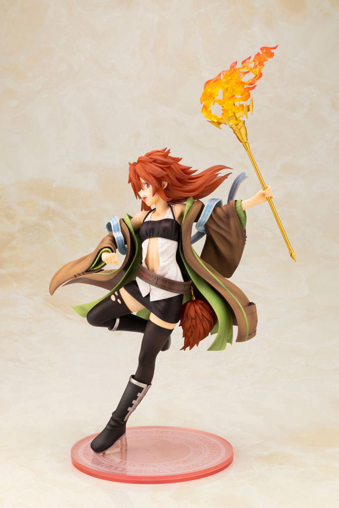 Yu-Gi-Oh! 1/7 Scale Pre-Painted Figure: OCG Duel Monsters Hiita the Fire Charmer/Yu-Gi-Oh! Card Game image 3