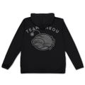 Girls und Panzer Final Chapter: Ankou Team Camouflage Thin Dry Hoodie (Black | Size L) thumbnail 1
