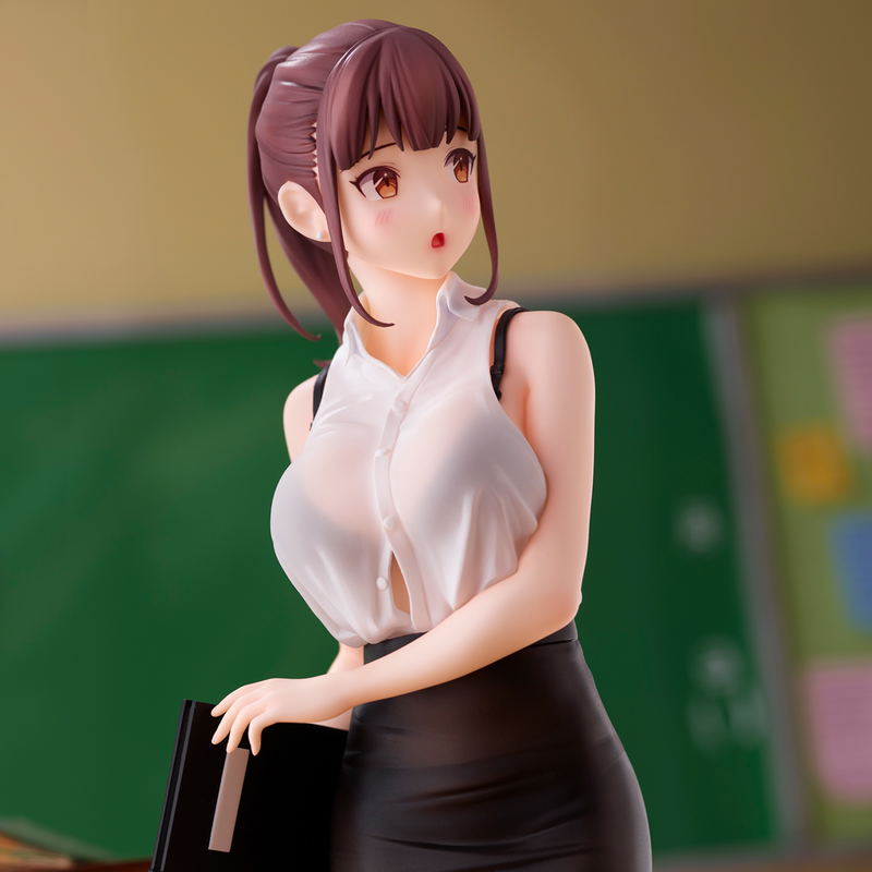 Original Character Pre-Painted Figure: Homeroom Teacher Illustration by POPQN (Re-run) image 3