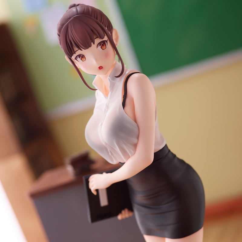 Original Character Pre-Painted Figure: Homeroom Teacher Illustration by POPQN (Re-run) image 4