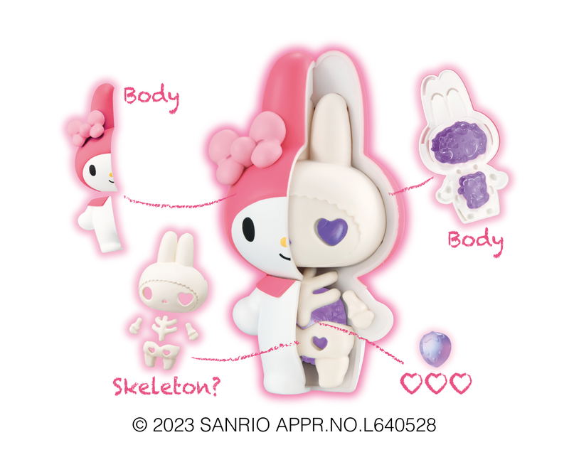 Kaitai Fantasy Sanrio Characters Fancy Purple Mix (Set of 4 Pieces) image 7