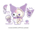 Kaitai Fantasy Sanrio Characters Fancy Purple Mix (Set of 4 Pieces) thumbnail 10
