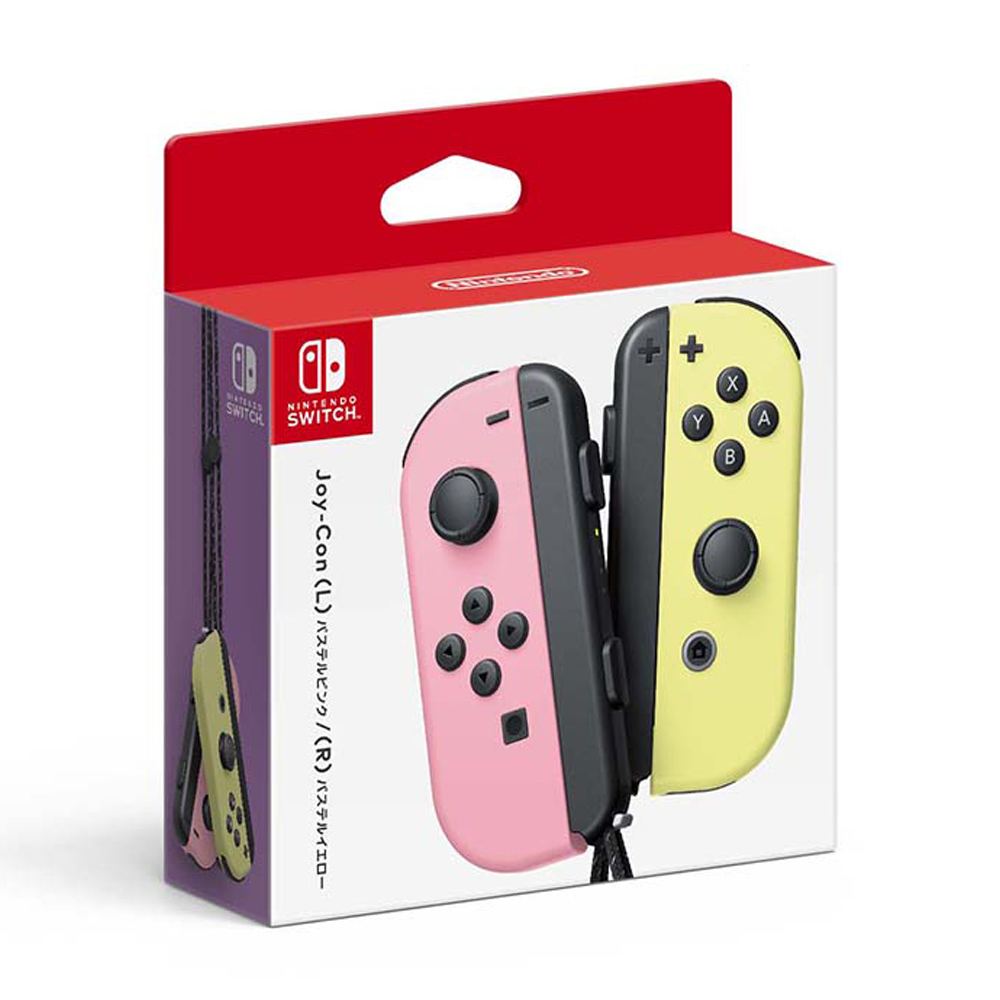 Nintendo Switch Joy-Con Controllers (Pastel Pink / Pastel Yellow