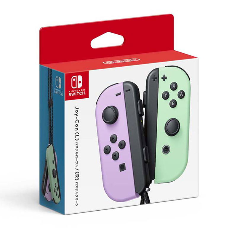 Nintendo Switch Joy-Con Controllers (Pastel Purple/Pastel Green) image 1