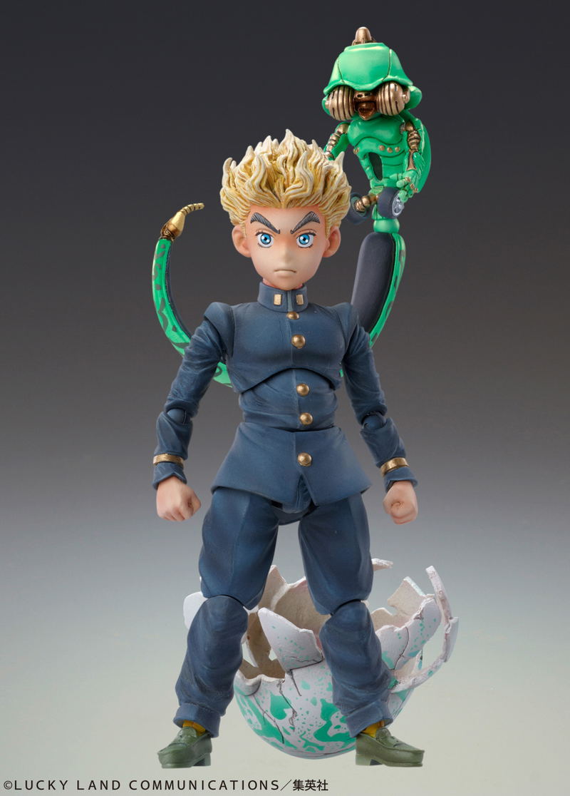 Super Action Statue JoJo's Bizarre Adventure Diamond is Unbreakable: Hirose Koichi & Echos Act 1 image 2