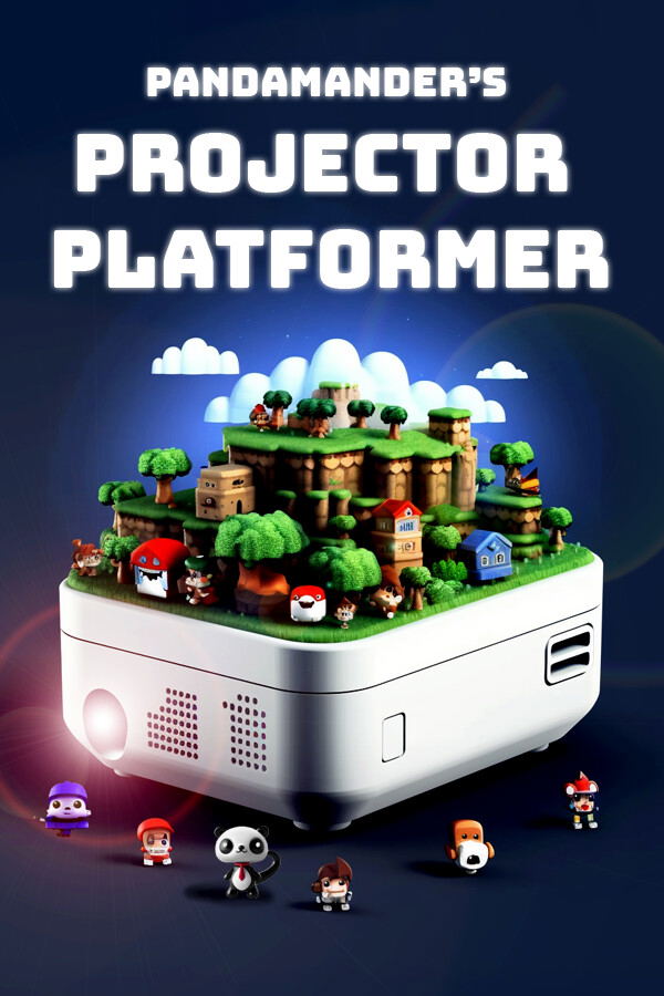 Pandamander's Projector Platformer STEAM digital na Windows, Mac