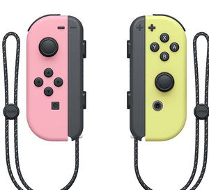 Nintendo Switch Joy-Con Controllers (Pastel Pink / Pastel Yellow)_