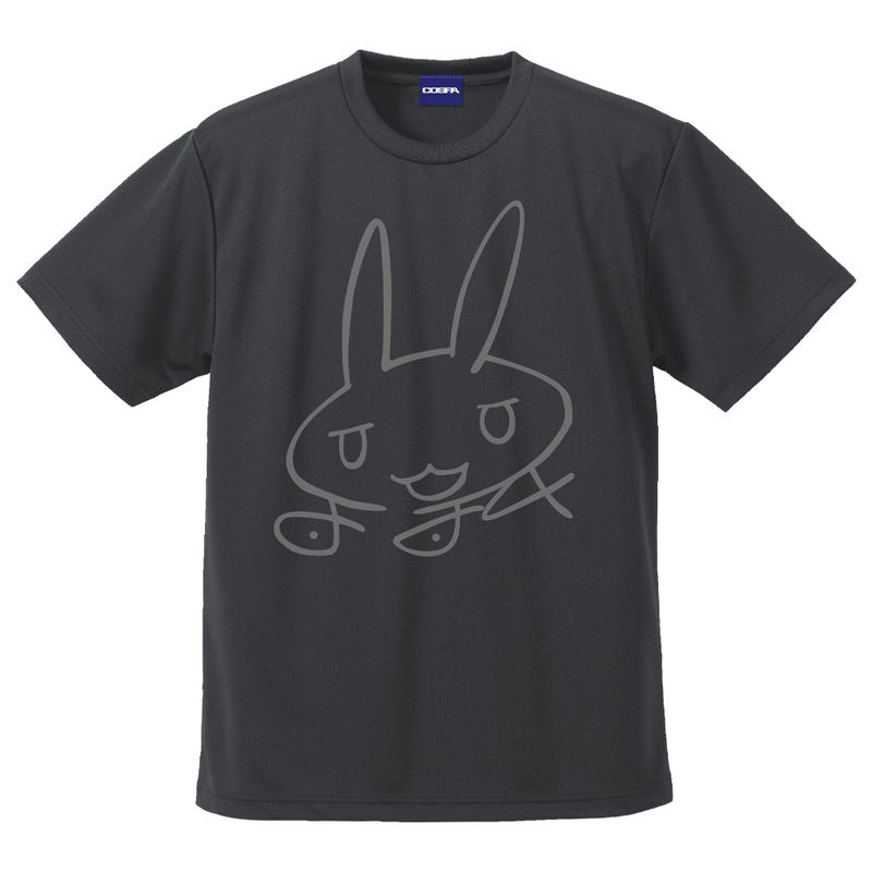 Made In Abyss: Golden Land of Relentless Sun Nanachi's Signature Dry T-shirt (Gun Metal | Size L) image 1