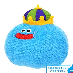 Dragon Quest Baby & Kids Slime Pipipi Chirin to Otogaderu Plush King Slime (Re-run)
