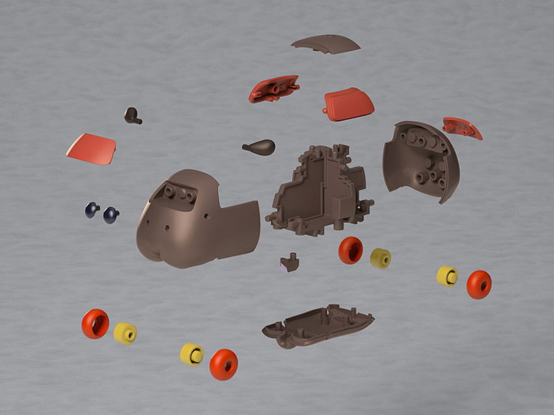 MODEROID Pui Pui Molcar: Molcar Armored Teddy (Re-run) image 8