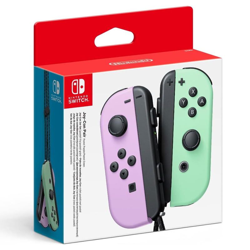 Nintendo Switch Joy-Con Controllers (Pastel Purple/Pastel Green) image 1
