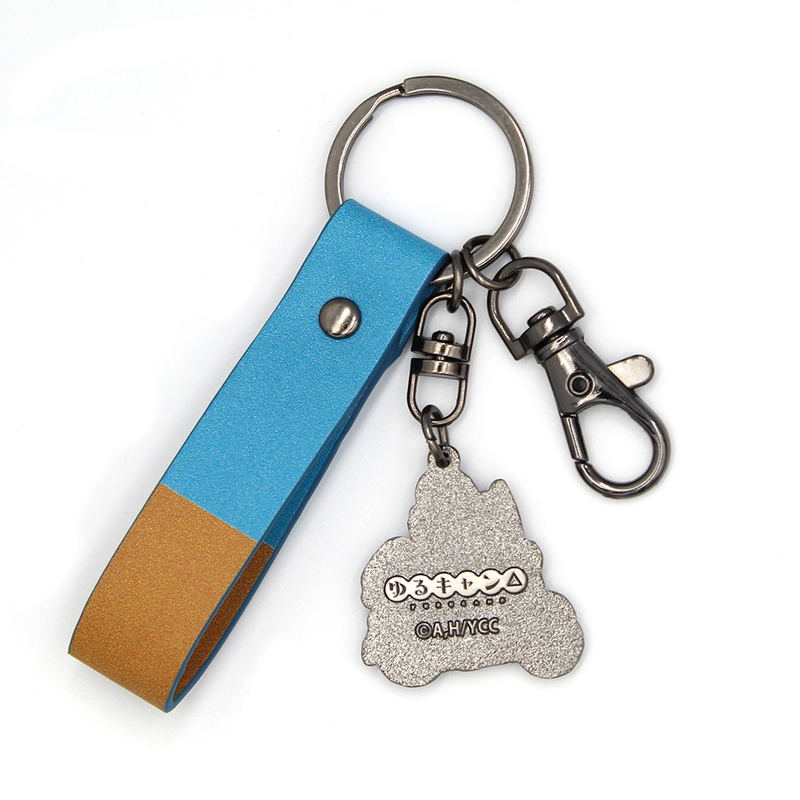 Yuru Camp Silhouette Rin Shima Accessory Keychain image 2