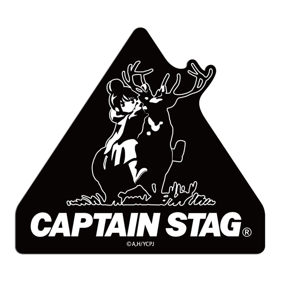 Yuru Camp △ x Captain Stag Outdoor Sticker