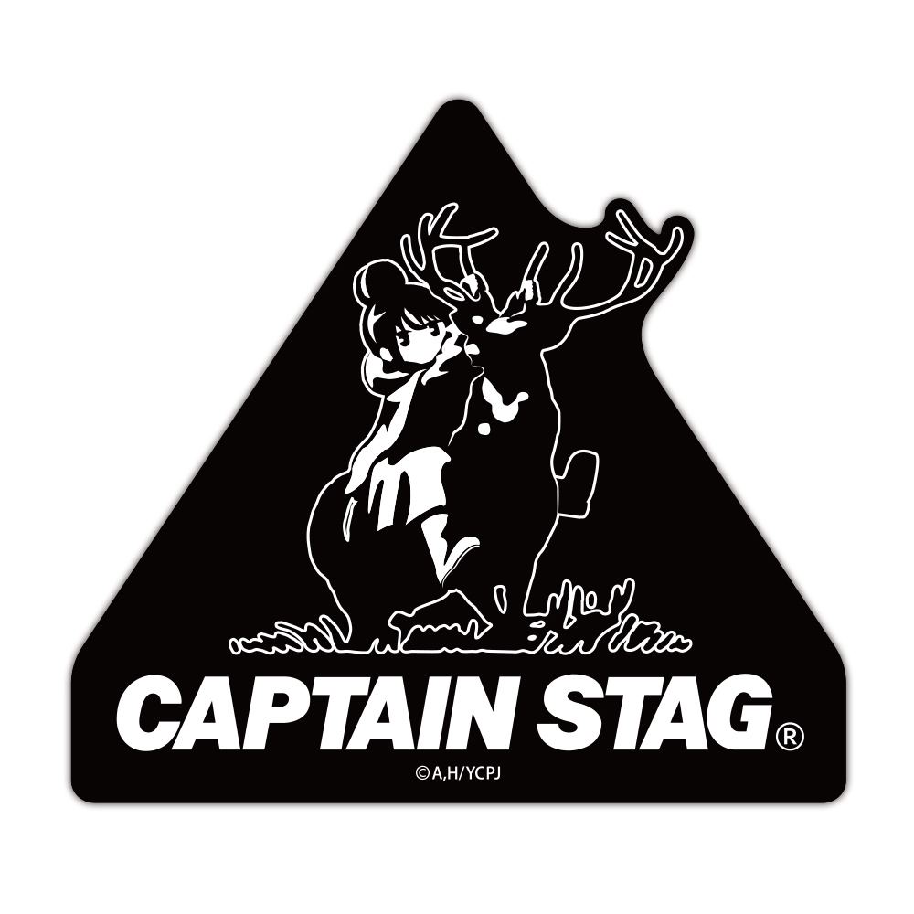 Yuru Camp △ x Captain Stag Sticker