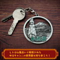 Yurucamp △ Shima Rin And Motosuko Metal Key Chain thumbnail 4