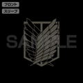 Attack On Titan: Survey Corps Dry T-shirt (Black | Size XL) thumbnail 4