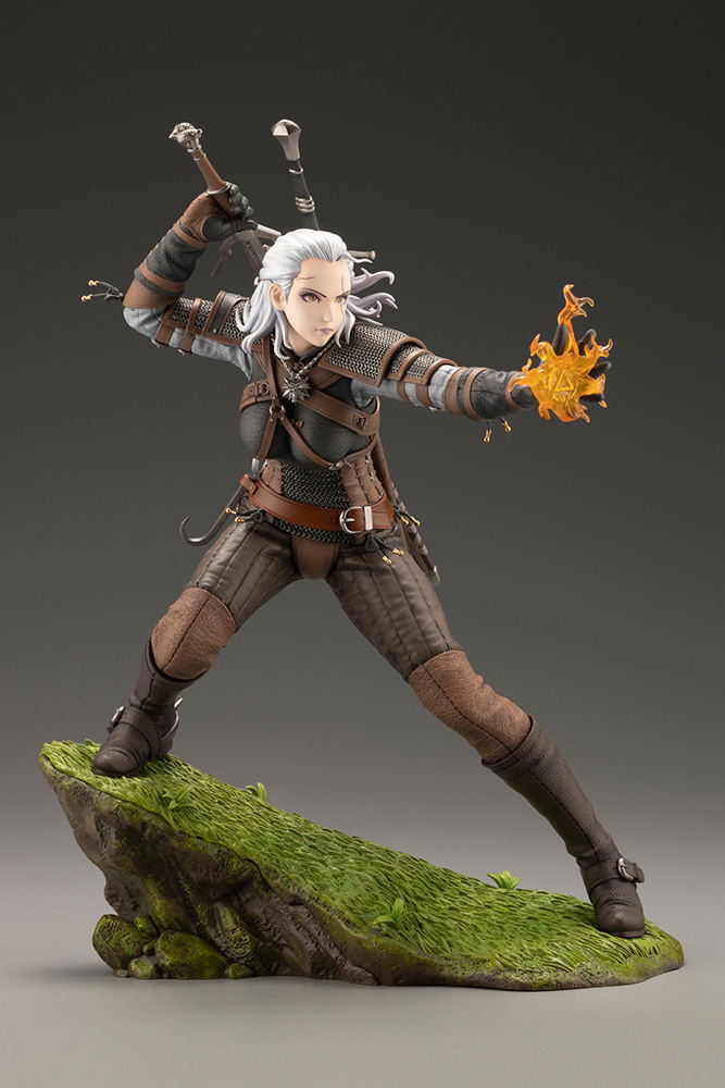The Witcher 1/7 Scale Pre-Painted Figure: The Witcher Bishoujo Geralt image 2