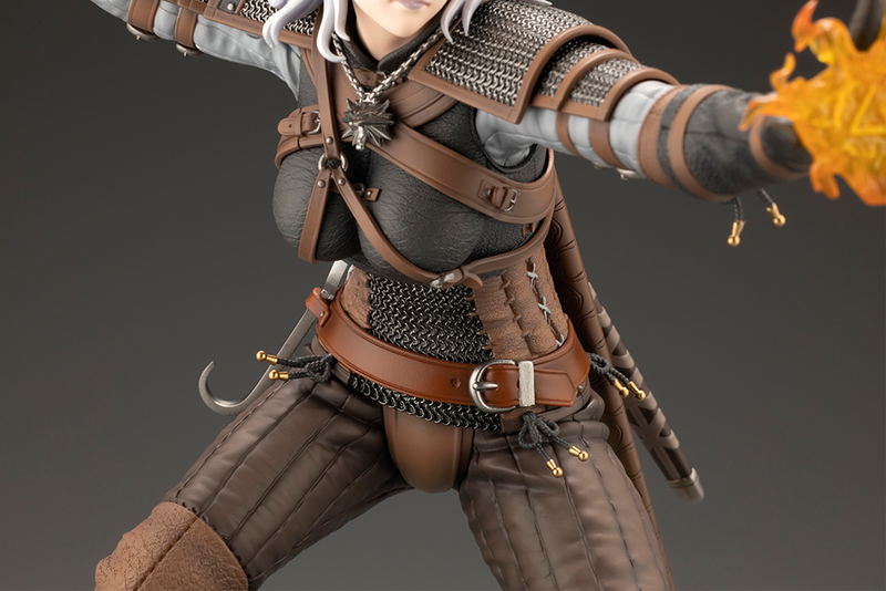 The Witcher 1/7 Scale Pre-Painted Figure: The Witcher Bishoujo Geralt image 11