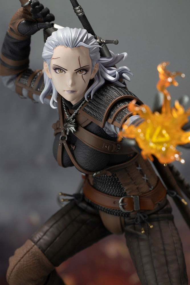 The Witcher 1/7 Scale Pre-Painted Figure: The Witcher Bishoujo Geralt image 17