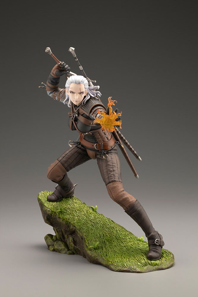The Witcher 1/7 Scale Pre-Painted Figure: The Witcher Bishoujo Geralt image 9
