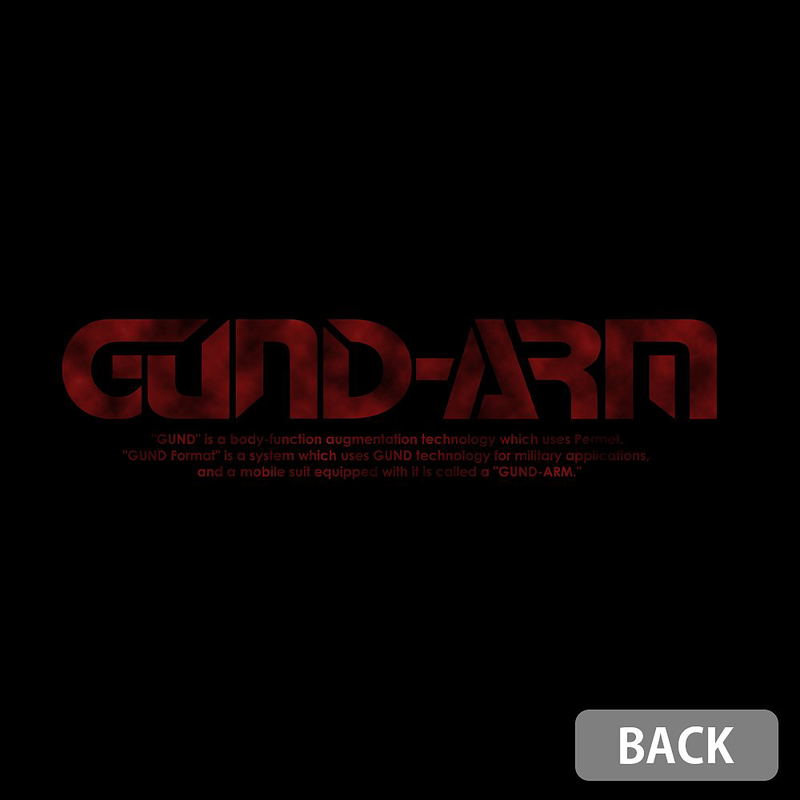 Mobile Suit Gundam Witch of Mercury: GUND-ARM T-shirt (Black | Size S) image 4