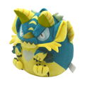 Monster Hunter Fuwa Tama Plush Zinogre thumbnail 1