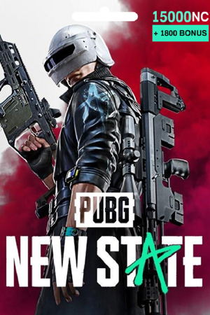 PUBG New State 15000+1800 NC Code_