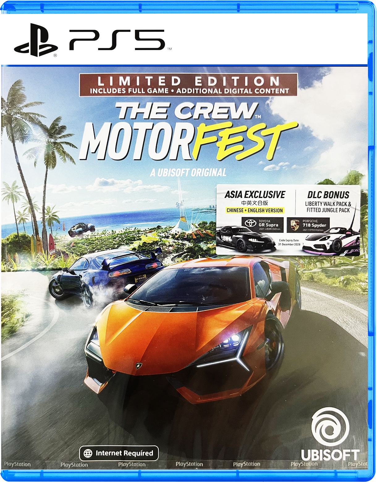 The Crew Motorfest PlayStation PS5 2023 Chinese English Factory