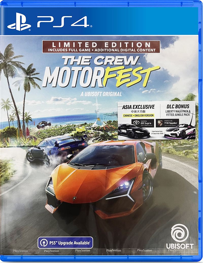 The Crew Motorfest [Limited Edition] (Multi-Language) for PlayStation 4