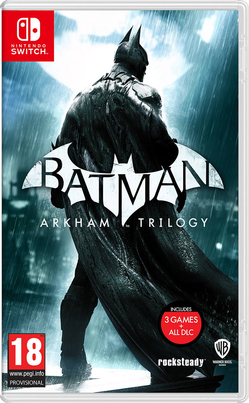 Batman Arkham Trilogy for Nintendo Switch Batman Arkham Trilogy for Nintendo Switch