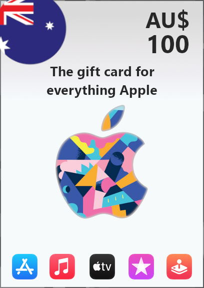 Apple Gift Card 100 AUD | Australia Account <span class="ext ext_digital">digital</span> image 1