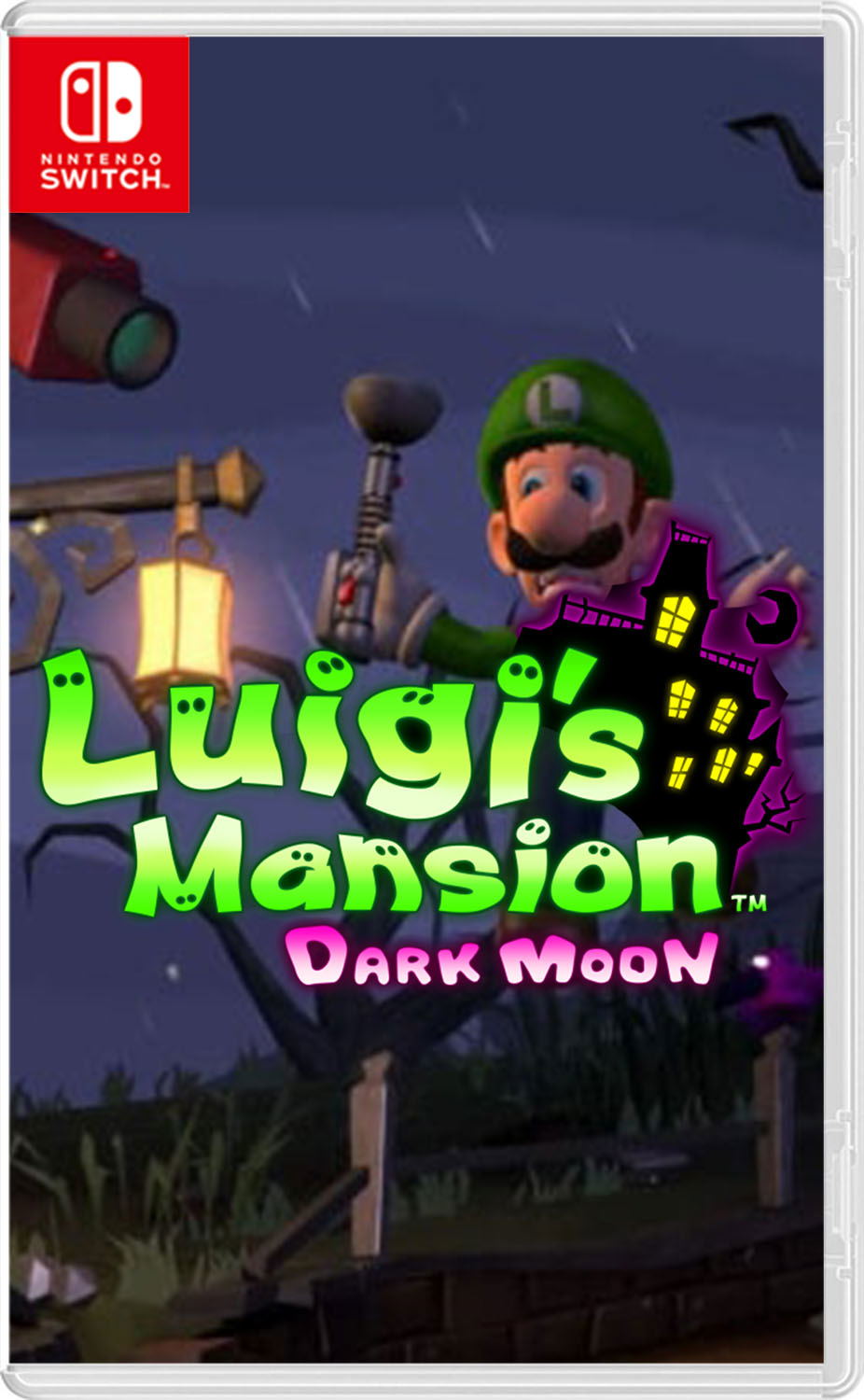 Mansion Dark Moon Luigi's Mansion Wii Switch Luigi's Mansion