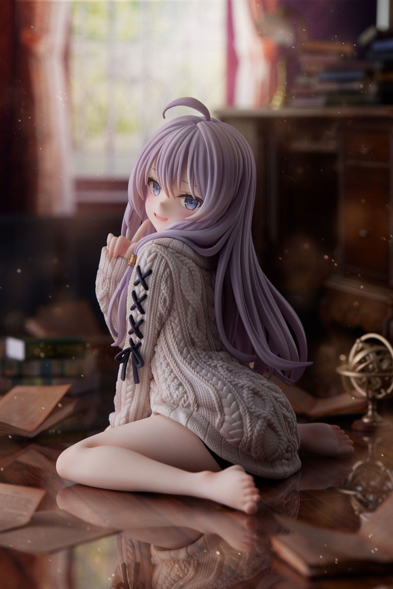 Wandering Witch The Journey of Elaina 1/7 Scale Pre-Painted Figure: Elaina Knit One-piece Dress Ver. image 10