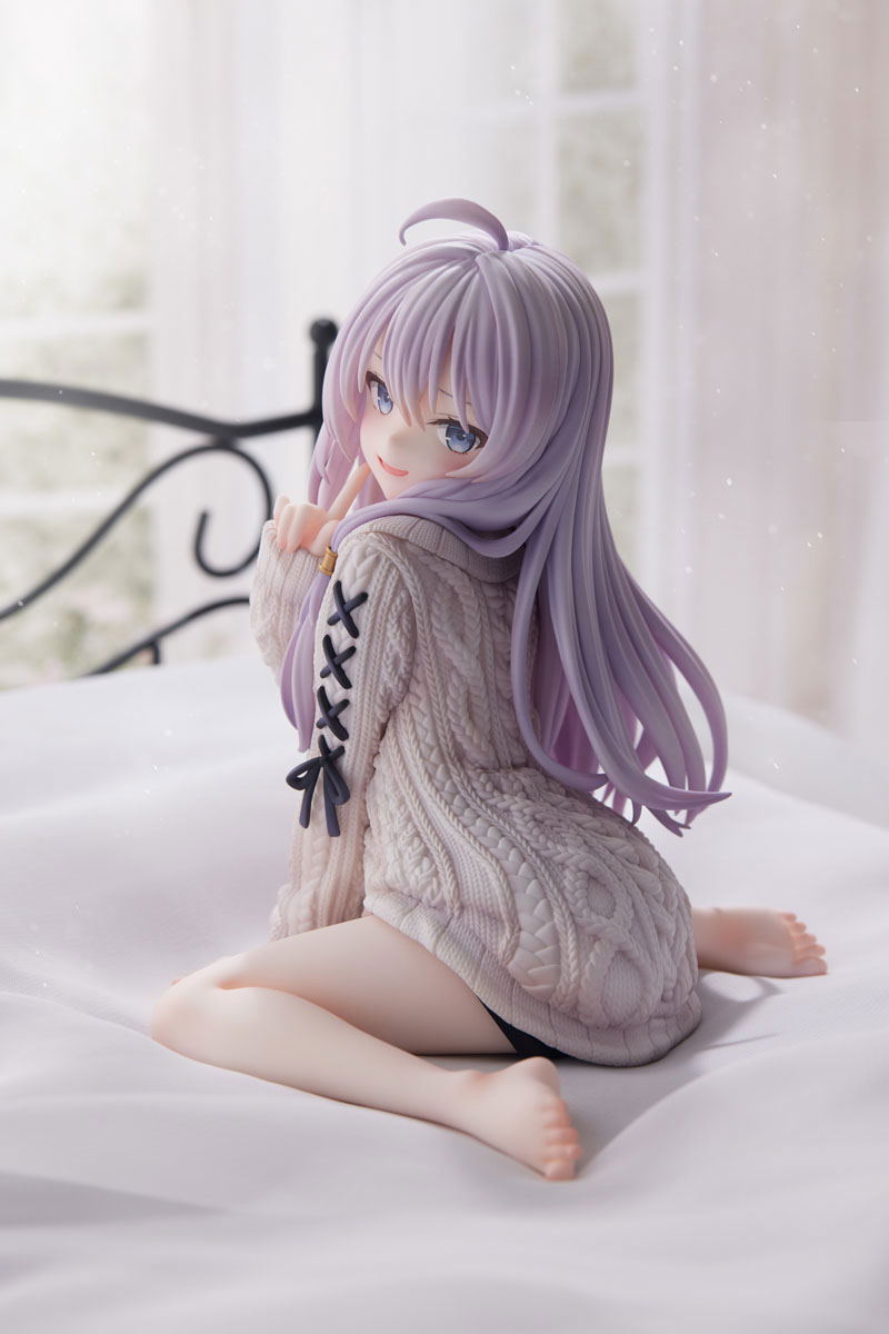 Wandering Witch The Journey of Elaina 1/7 Scale Pre-Painted Figure: Elaina Knit One-piece Dress Ver. image 12