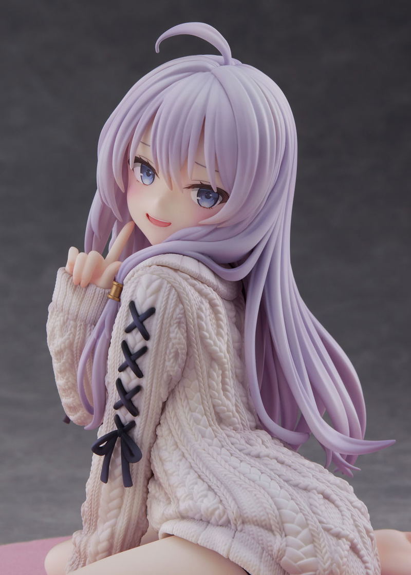 Wandering Witch The Journey of Elaina 1/7 Scale Pre-Painted Figure: Elaina Knit One-piece Dress Ver. image 7