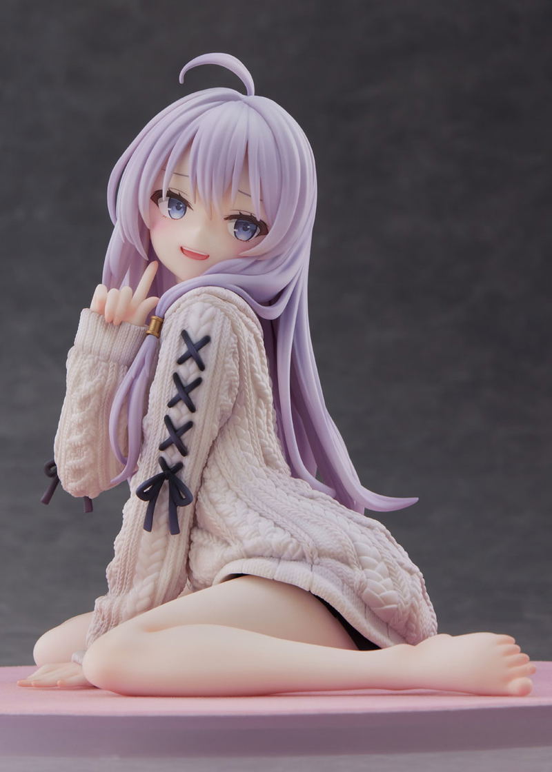 Wandering Witch The Journey of Elaina 1/7 Scale Pre-Painted Figure: Elaina Knit One-piece Dress Ver. image 8