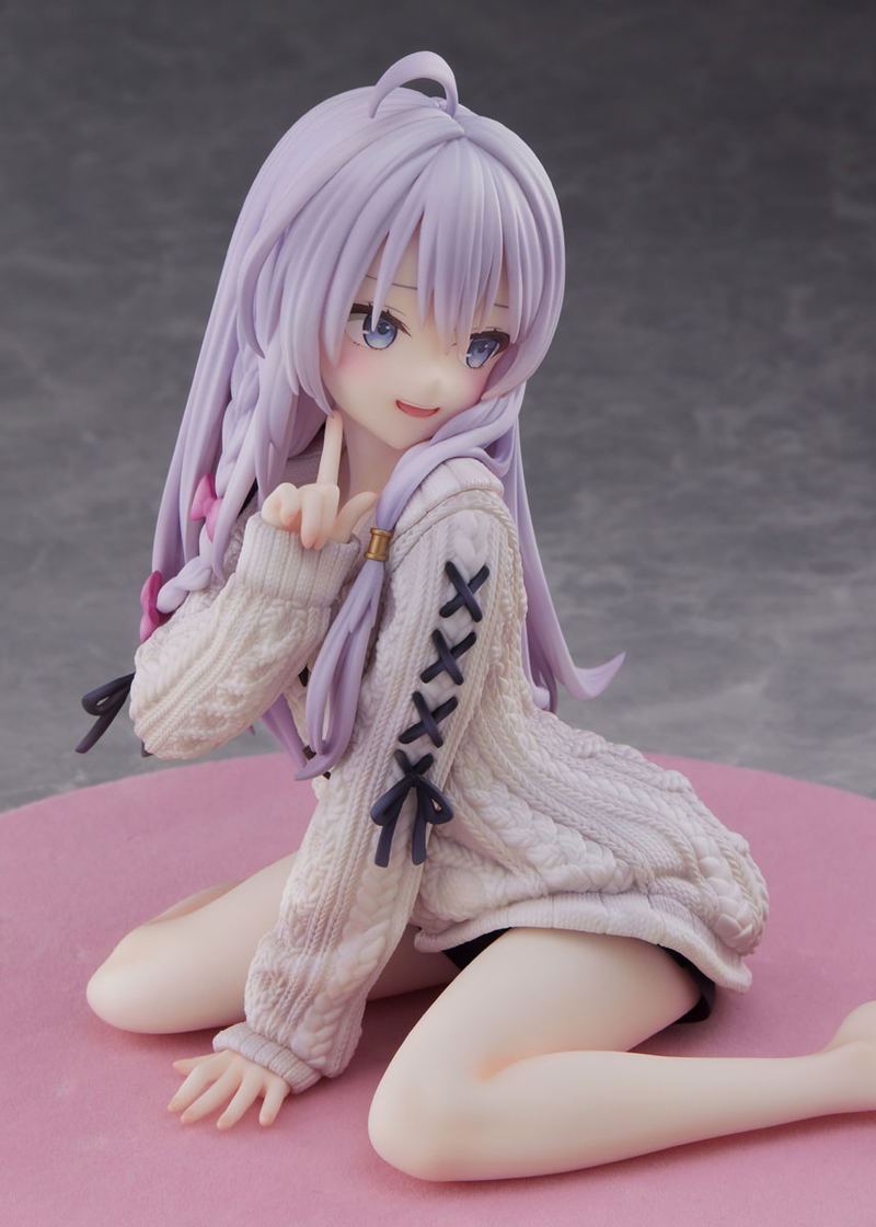 Wandering Witch The Journey of Elaina 1/7 Scale Pre-Painted Figure: Elaina Knit One-piece Dress Ver. image 9