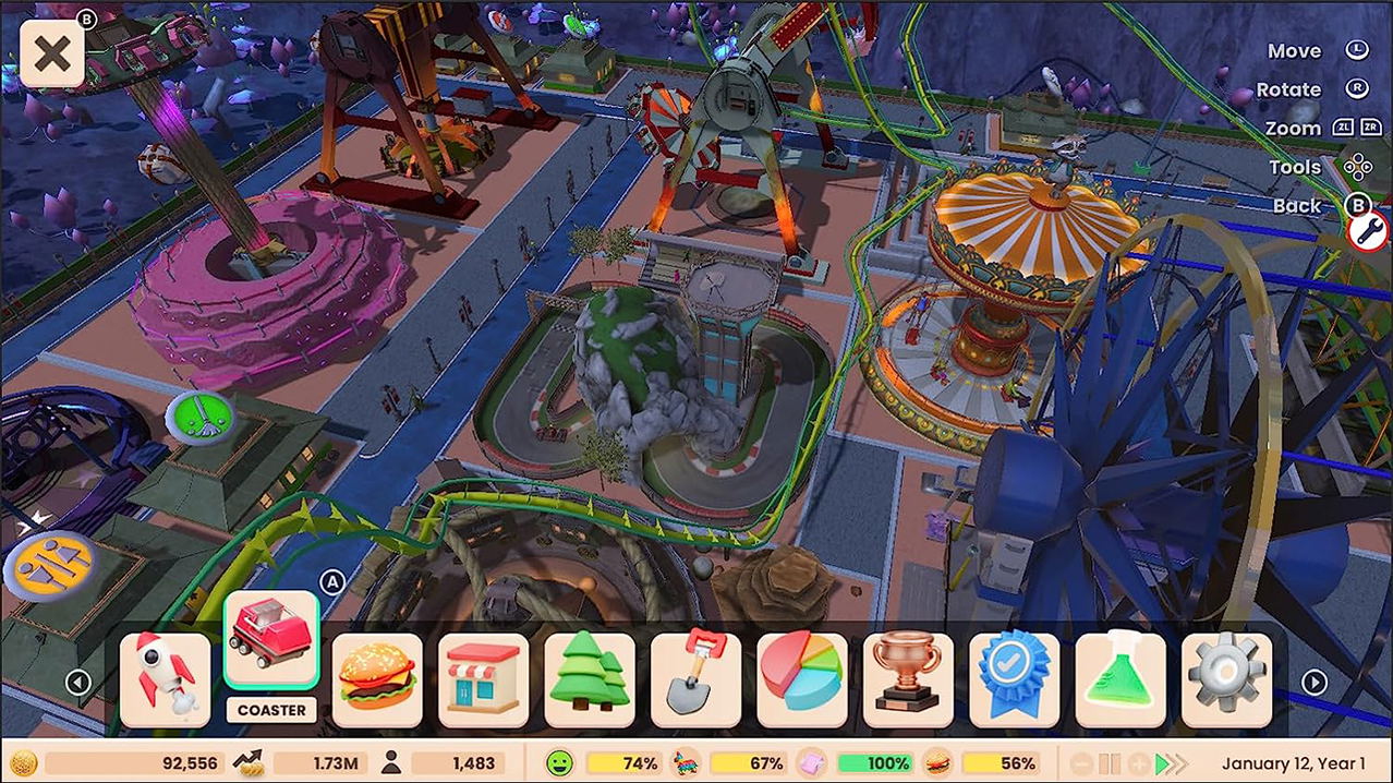 RollerCoaster Tycoon Adventures Deluxe : images du jeu sur PC