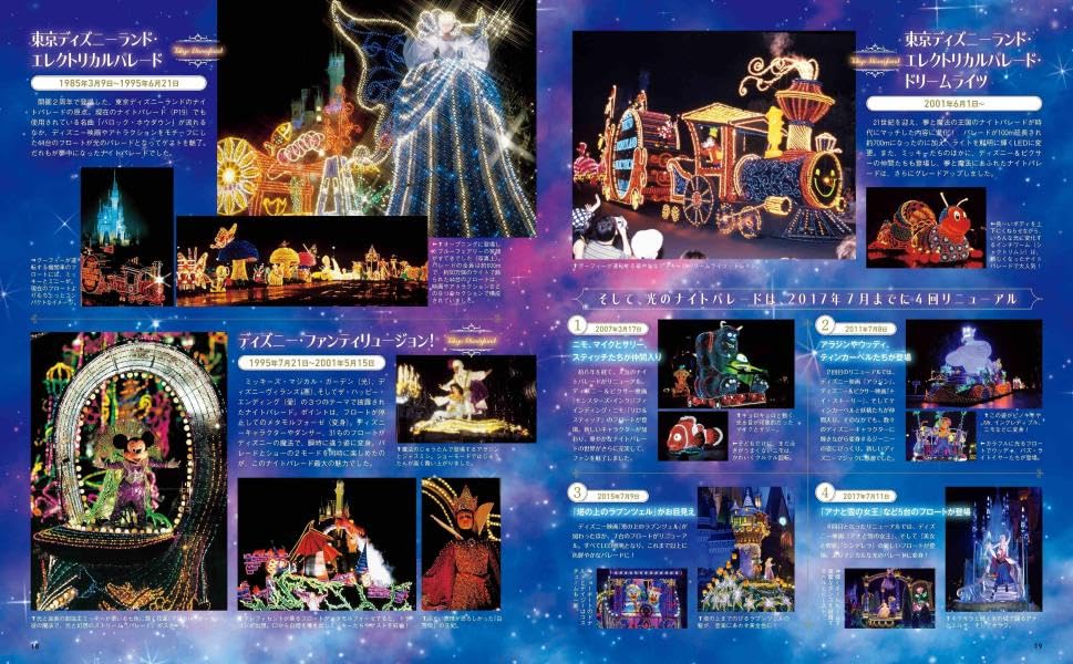Tokyo Disney Resort Chronicle 40 Years History
