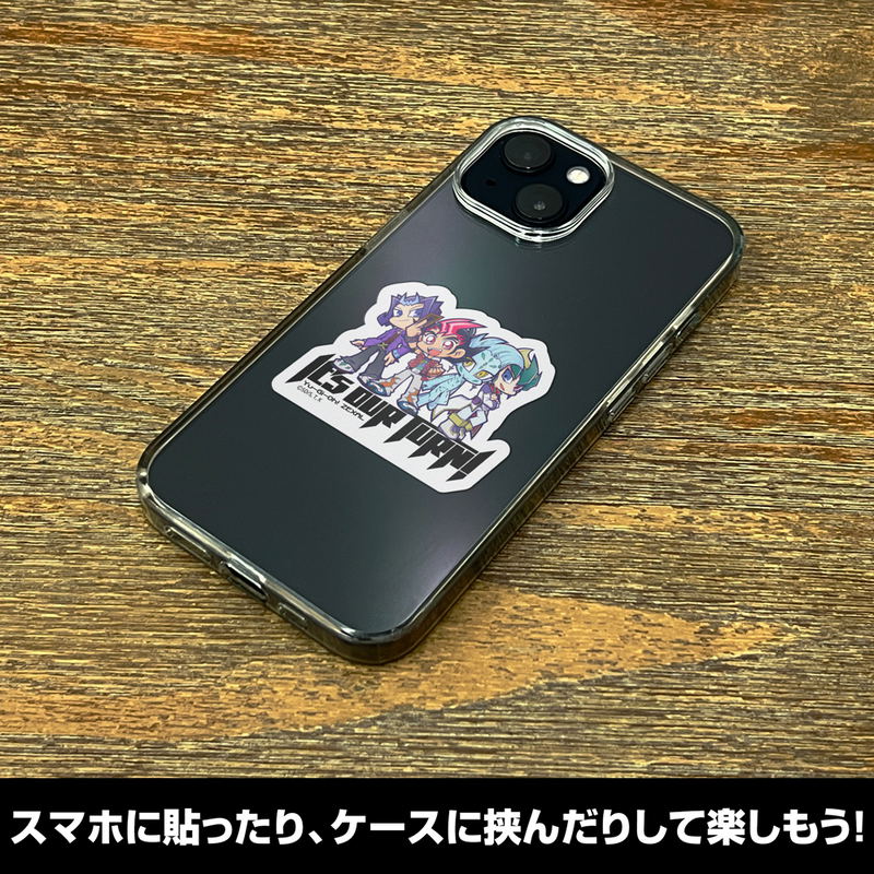 Yu-Gi-Oh! Zexal - Yuma & Astral & Ryouga & Kaito Our Turn! Deformed Mini Sticker image 3