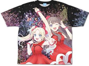 Hanu No Sora Jogakuin School Idol Club Mirakura Park! Double-sided Full Graphic T-Shirt (Size M)