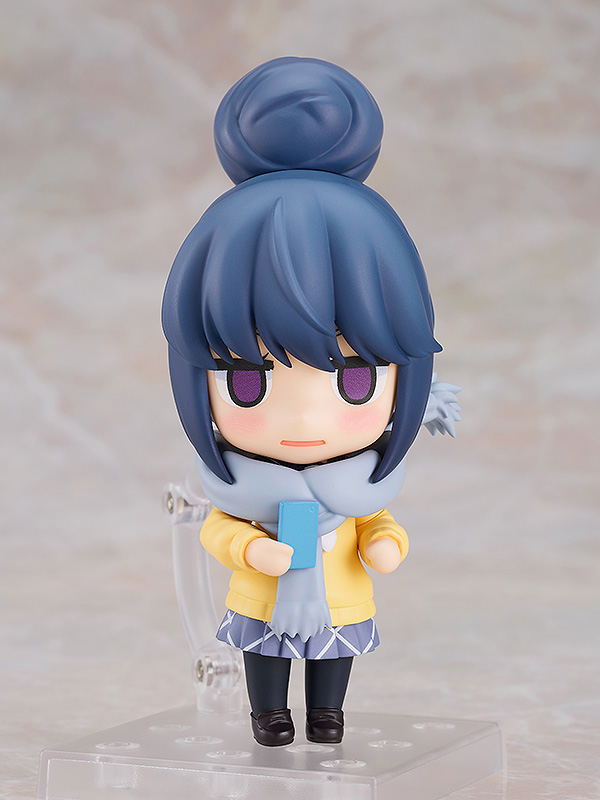 Nendoroid No. 2197 Yuru Camp: Shima Rin School Uniform Ver. [GSC Online Shop Limited Ver.] image 4