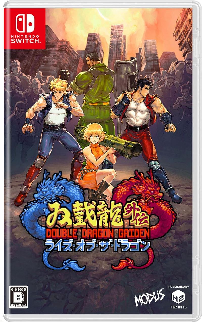 DOUBLE DRAGON GAIDEN Rise of the Dragons Famicom Limited Edition