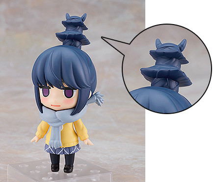 Nendoroid No. 2197 Yuru Camp: Shima Rin School Uniform Ver. [GSC Online Shop Limited Ver.] image 2