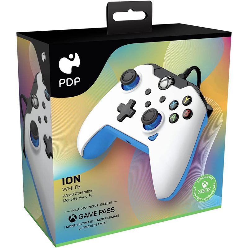PDP Wired Controller for Xbox Series X|S (Ion White) image 1