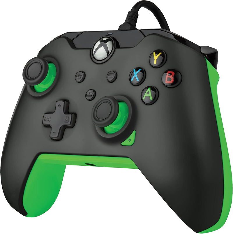 PDP Wired Controller for Xbox Series X|S (Neon Black) image 3